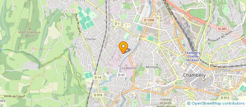 localisation de l'entreprise 2ADS  COGNIN