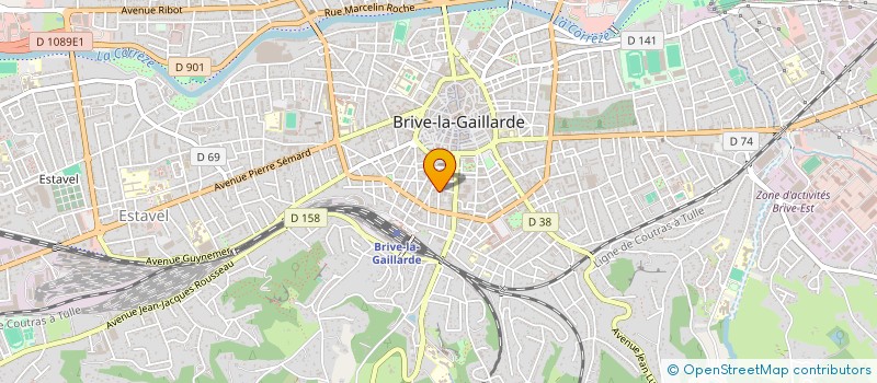 localisation de l'entreprise 2ADV  BRIVE-LA-GAILLARDE