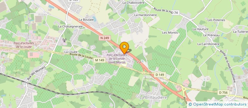 localisation de l'entreprise 2AE CONSEIL  HAUTE-GOULAINE