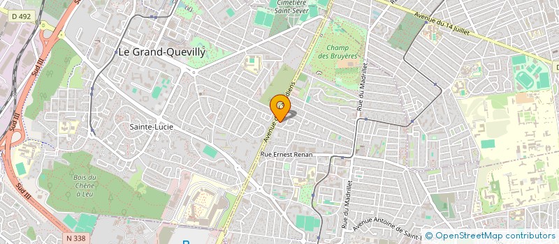 localisation de l'entreprise 2AFC  SAINT-ETIENNE-DU-ROUVRAY