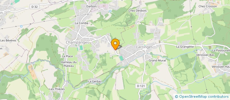 localisation de l'entreprise 2AG  CHAMPANGES