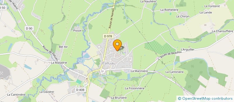 localisation de l'entreprise 2AG  PALLUAU