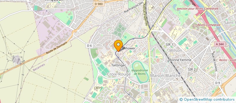 localisation de l'entreprise 2AI à REIMS