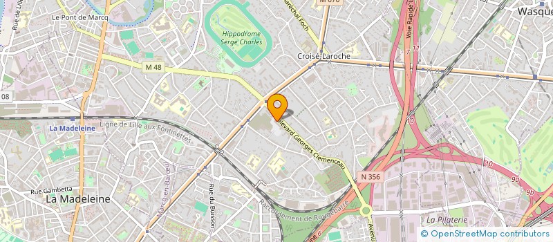 localisation de l'entreprise 2AI LILLE METROPOLE à MARCQ-EN-BARŒUL