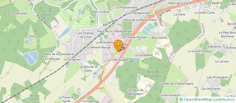 localisation de l'entreprise 2AIR  BALLAN-MIRE