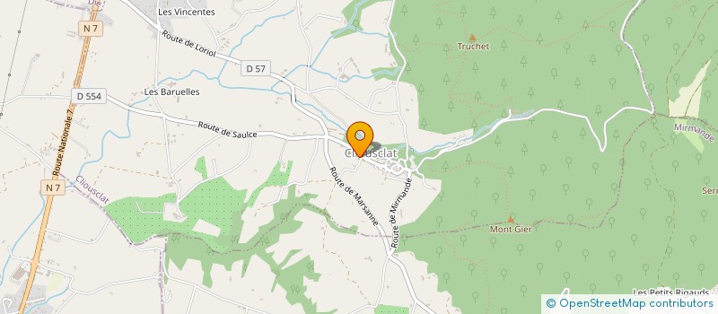 localisation de l'entreprise 2AIR  CLIOUSCLAT