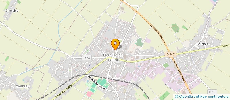 localisation de l'entreprise 2AJM à AVANTON
