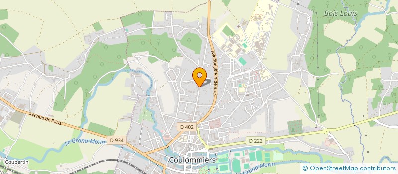 localisation de l'entreprise 2AJM CONSEILS  COULOMMIERS
