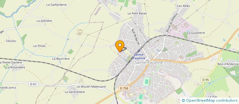 localisation de l'entreprise 2AL INVESTS  SAINTE-PAZANNE