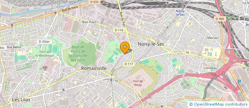 localisation de l'entreprise 2AM à NOISY LE SEC