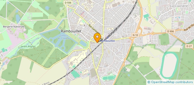 localisation de l'entreprise 2AM CAPITAL  RAMBOUILLET