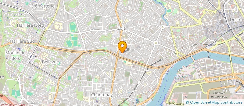 localisation de l'entreprise 2AM CONSEIL à NANTES