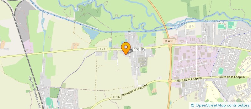 localisation de l'entreprise 2AMC  BOURGES