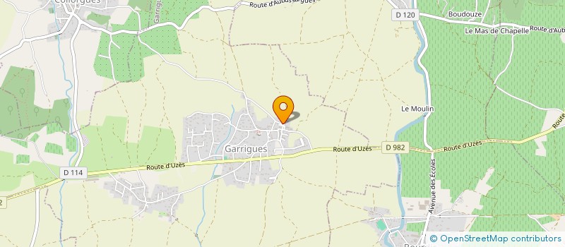 localisation de l'entreprise 2AMF IMMO  GARRIGUES-SAINTE-EULALIE