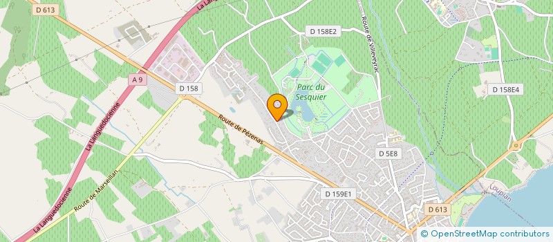 localisation de l'entreprise 2AMS AMENAGEMENT à MEZE