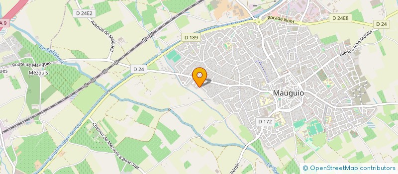 localisation de l'entreprise 2ANA  MAUGUIO