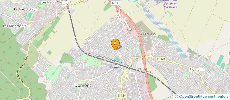 localisation de l'entreprise 2AO  DOMONT