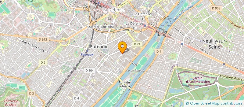 localisation de l'entreprise 2AP 92 AIDES ACCOMP PERSO HTS DE SEINE à PUTEAUX