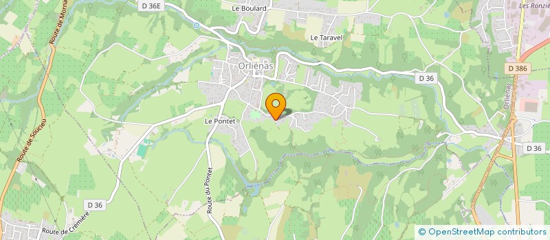 localisation de l'entreprise 2AR GROUP  ORLIENAS