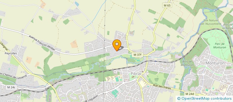 localisation de l'entreprise 2ARN  PIBRAC