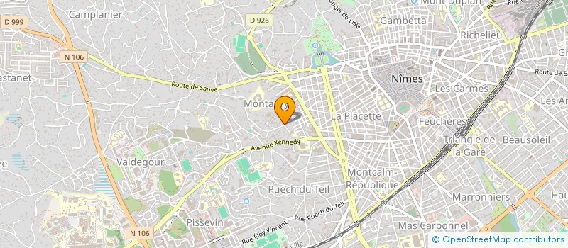 localisation de l'entreprise 2AS à NIMES