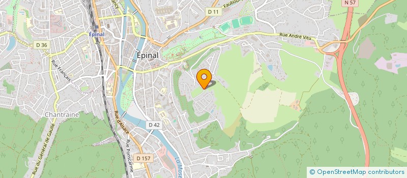 localisation de l'entreprise 2ASTECH.LOR à EPINAL
