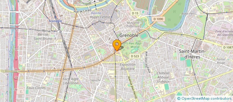 localisation de l'entreprise 2AV  GRENOBLE