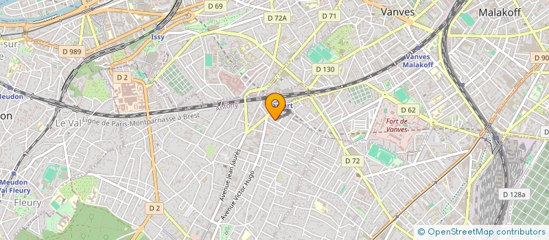localisation de l'entreprise 2AXES à CLAMART