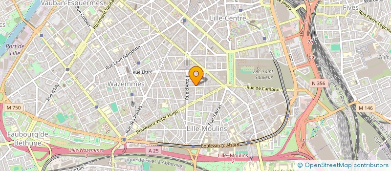 localisation de l'entreprise 2AY à LILLE