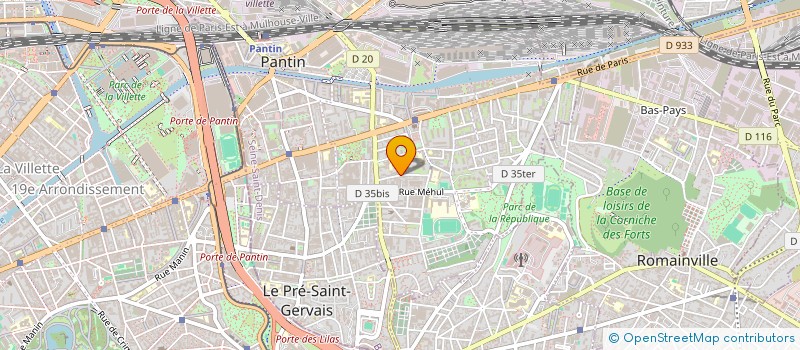 localisation de l'entreprise 2AZ SERVICES à MONTREUIL