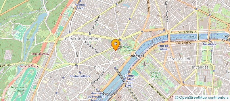 localisation de l'entreprise 2B  PARIS