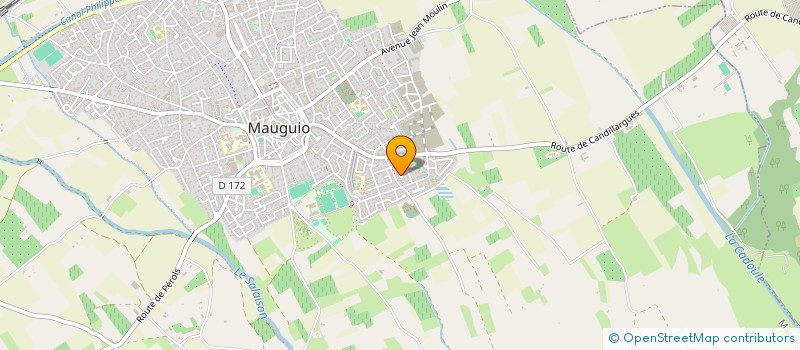 localisation de l'entreprise 2B  MAUGUIO