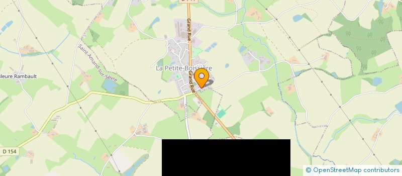 localisation de l'entreprise 2B  LA PETITE-BOISSIERE