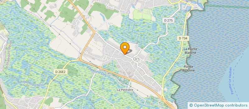 localisation de l'entreprise 2B  LE CHATEAU-D'OLERON