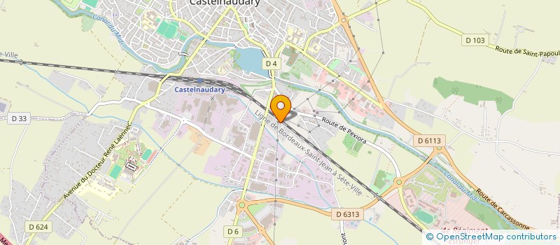 localisation de l'entreprise 2B  CASTELNAUDARY