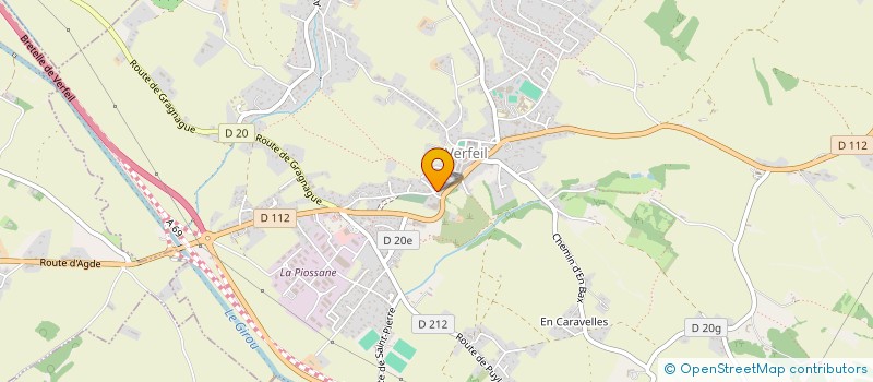 localisation de l'entreprise 2B  GAURE