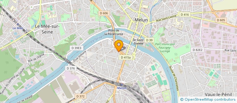 localisation de l'entreprise 2B ASSURANCE à MELUN