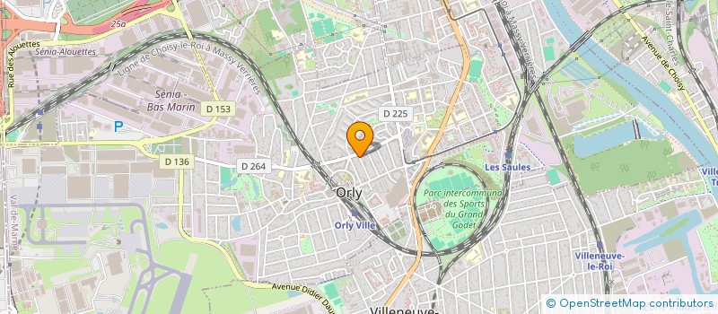 localisation de l'entreprise 2B BATIMENTS FRANCE  ORLY