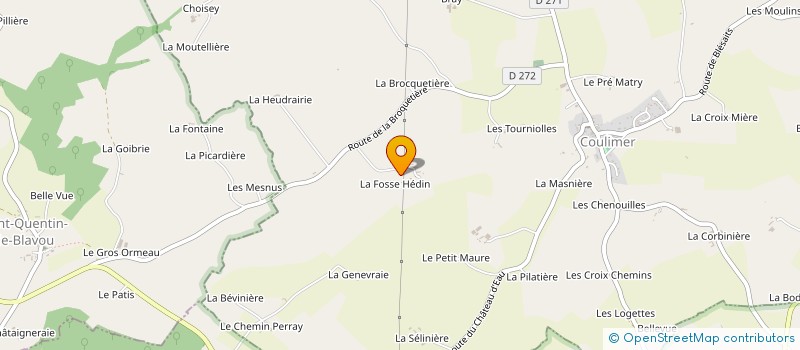 localisation de l'entreprise 2B.BEFFRE à COULIMER