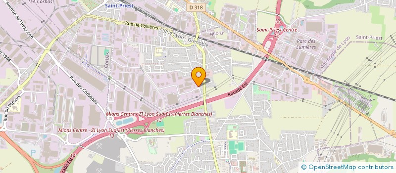 localisation de l'entreprise 2B CLIM  MIONS