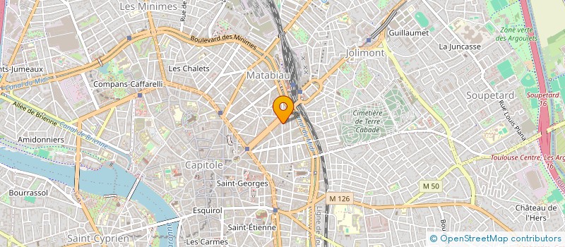 localisation de l'entreprise 2B-COM  TOULOUSE