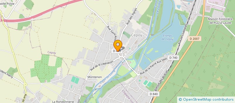 localisation de l'entreprise 2B COUVERTURES à CEPOY