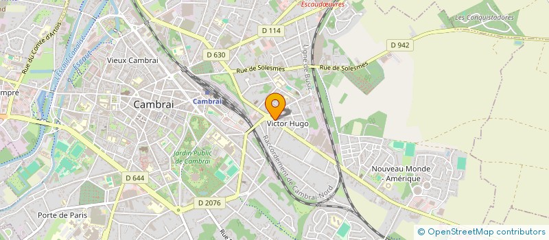 localisation de l'entreprise 2B IMMO  MARQUION