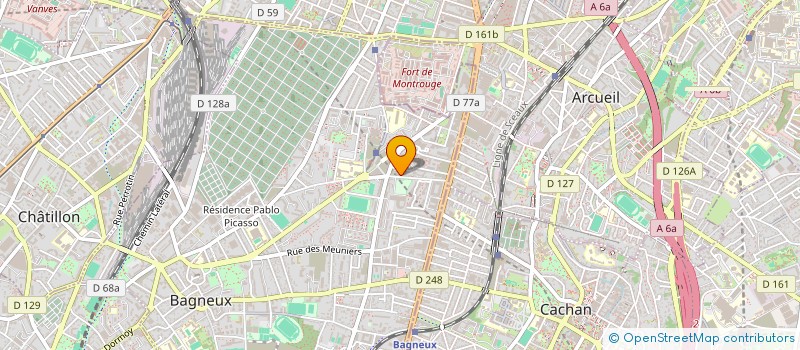 localisation de l'entreprise 2B IMMO SABAH ET KARIMA à BAGNEUX