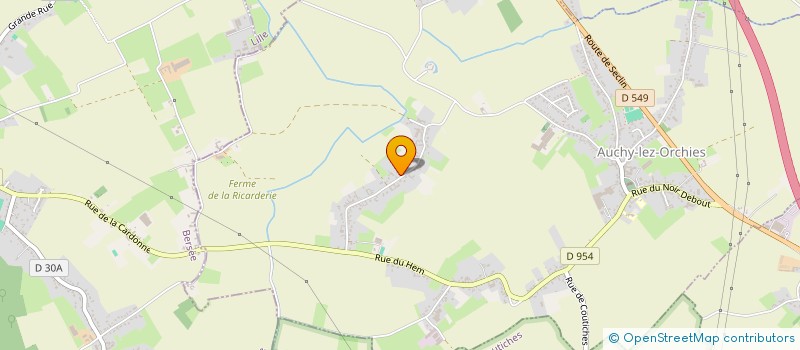 localisation de l'entreprise 2B INVEST INTERNATIONAL  AUCHY-LEZ-ORCHIES