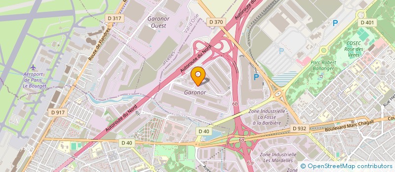 localisation de l'entreprise 2B INVESTMENT à AULNAY-SOUS-BOIS