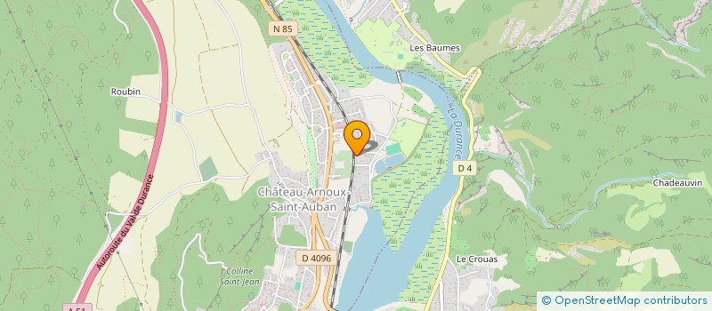 localisation de l'entreprise 2B LES MEES  CHATEAU-ARNOUX-SAINT-AUBAN