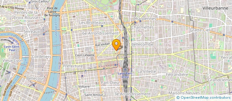 localisation de l'entreprise 2B.LY SCI  LYON