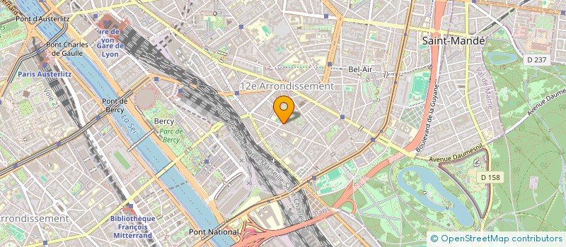 localisation de l'entreprise 2B&M  PARIS