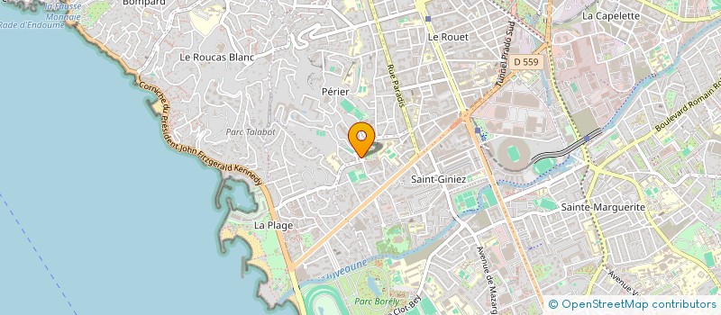 localisation de l'entreprise 2B MERIDIONALE à MARSEILLE